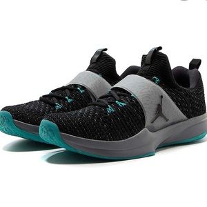 Nike Jordan Trainer 2 Flyknit Black/Gray/ Jade